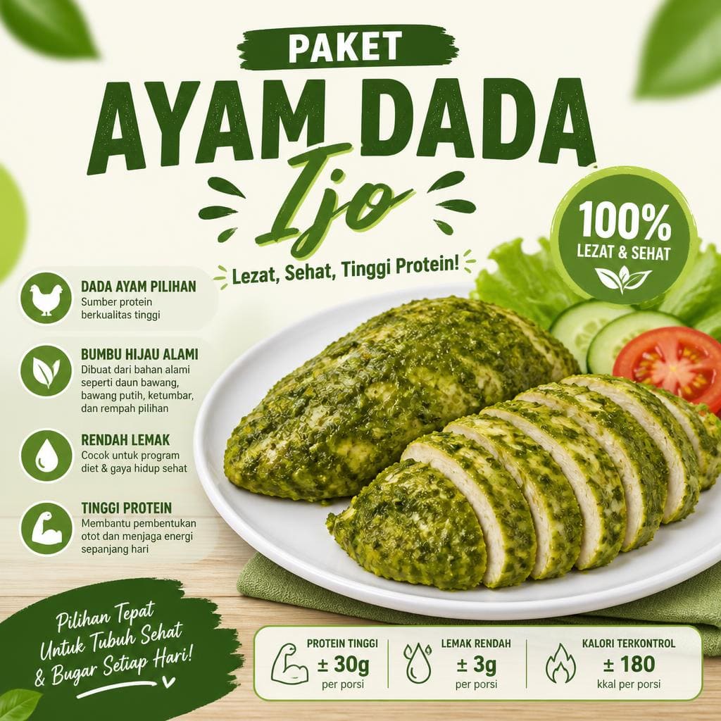 Paket Ayam Dada Ijo